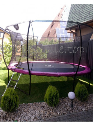 Батут Exit Silhouette 366 рожевий Батут Exit Silhouette 366 рожевий